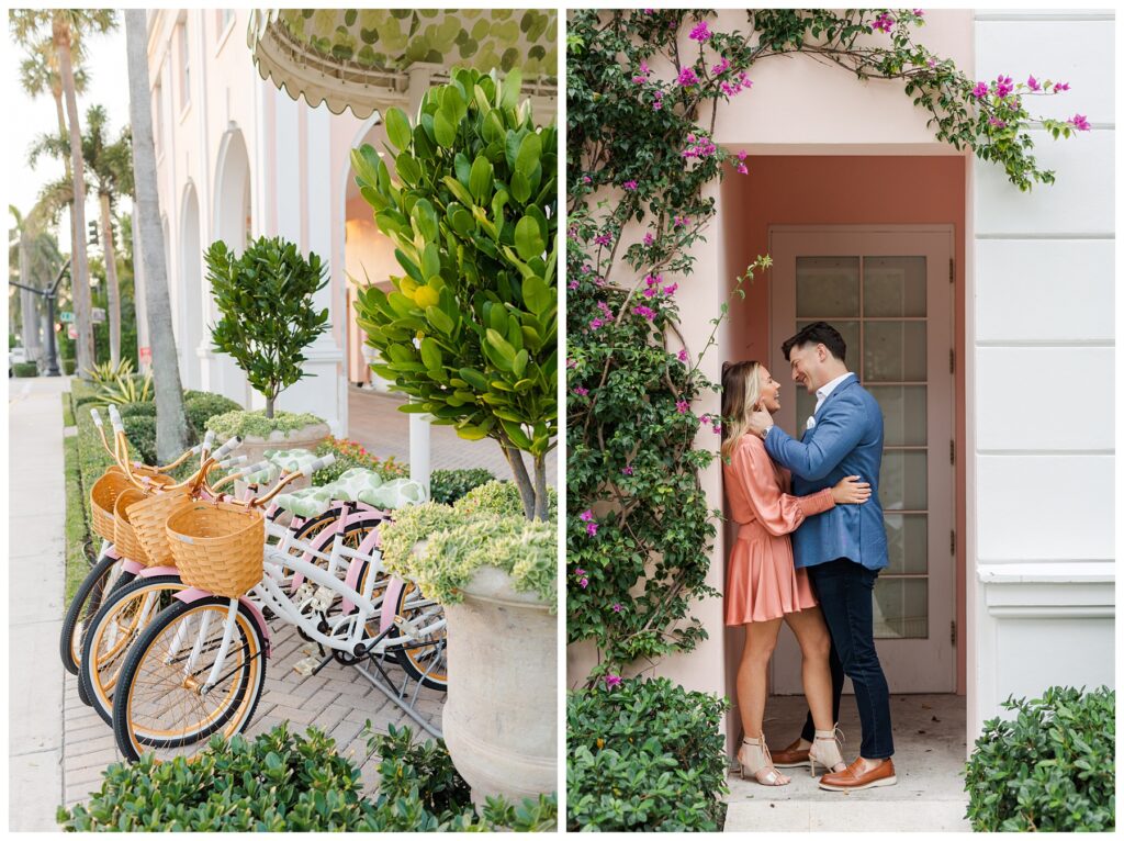 Engagement Photos at The Colony Hotel Palm Beach Island