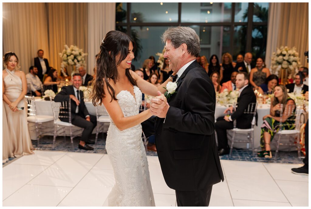 The Ray Hotel Wedding father daughter first dance