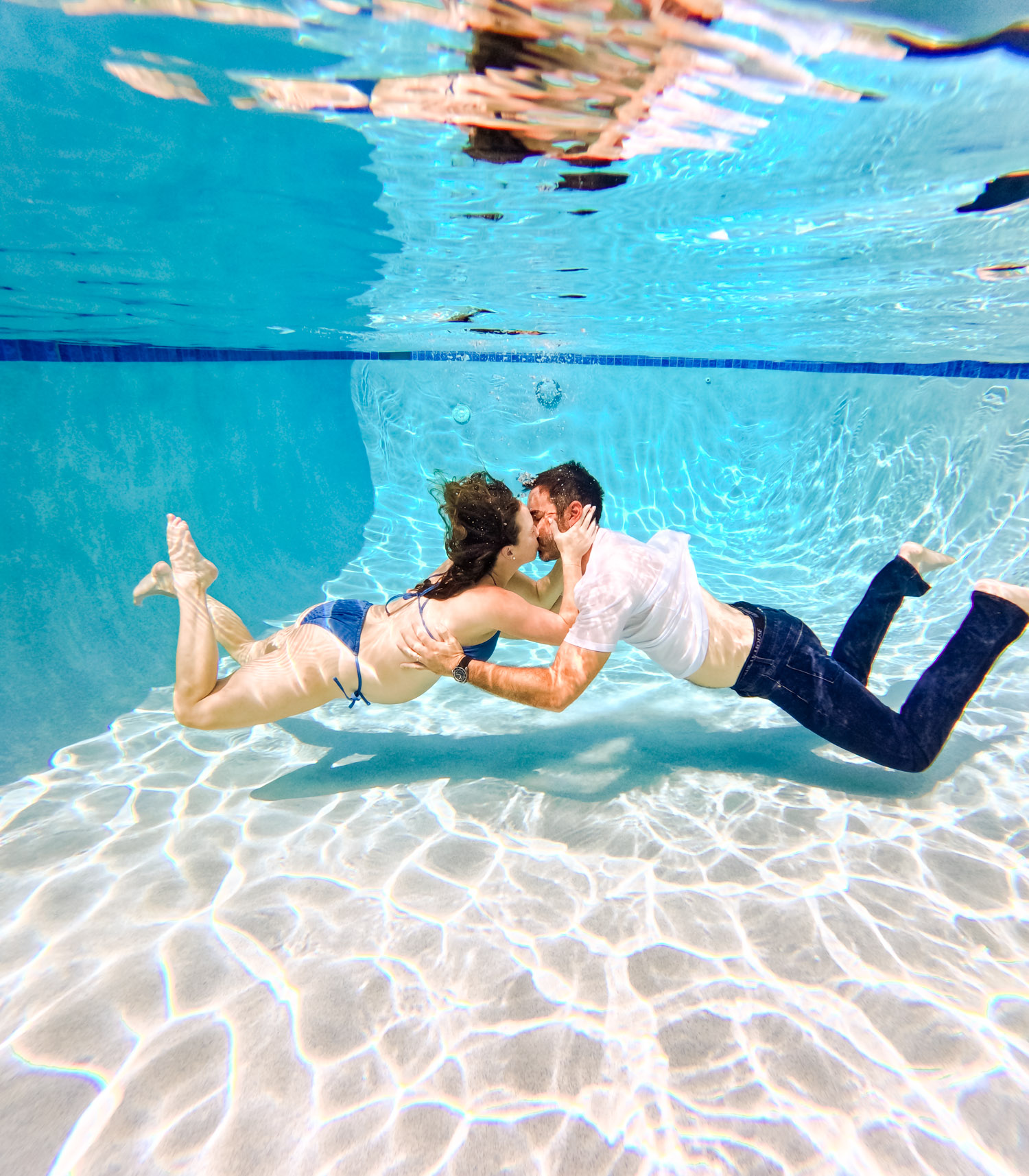 underwater maternity photos