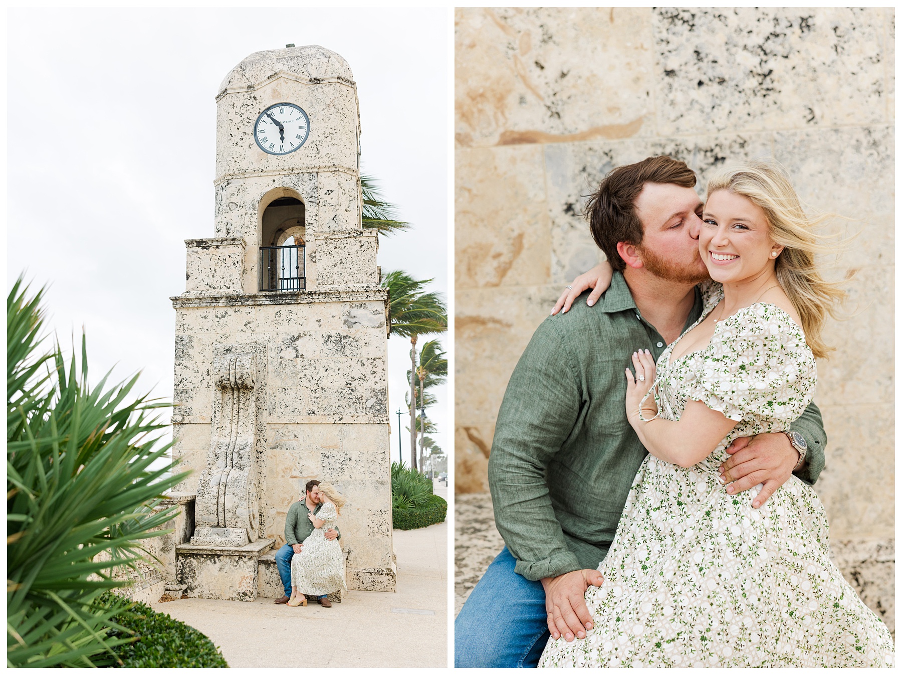 Worth Ave Clock Tower photos in the wind