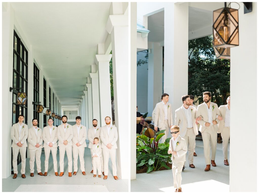 Florida Keys Wedding Venue Baker's Cay - Groomsmen Portraits