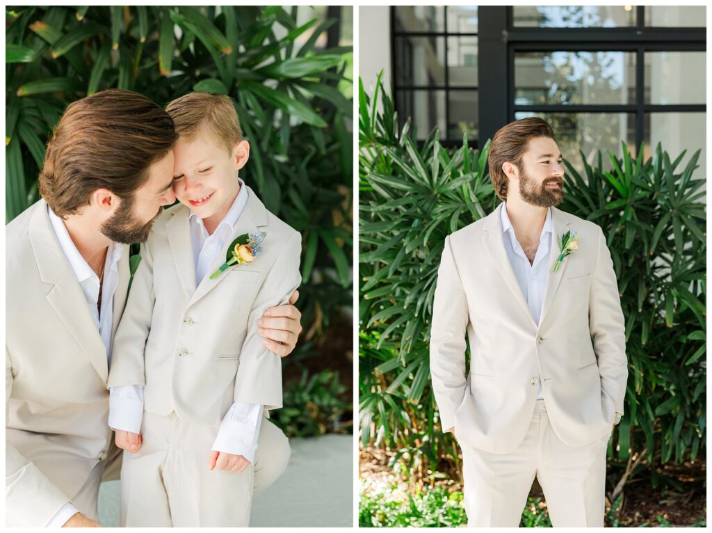 Florida Keys Wedding Venue Baker's Cay - Groomsmen Portraits