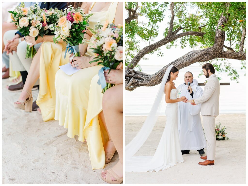 Wedding Ceremony at Bakers Cay Key Largo