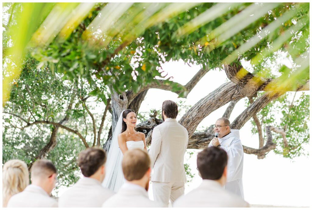 Wedding Ceremony at Bakers Cay Key Largo