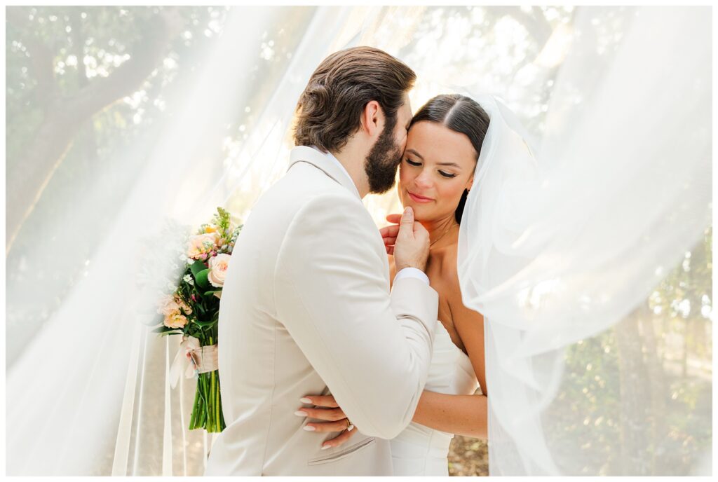 Bakers Cay Key Largo Bride and Groom just married portraits