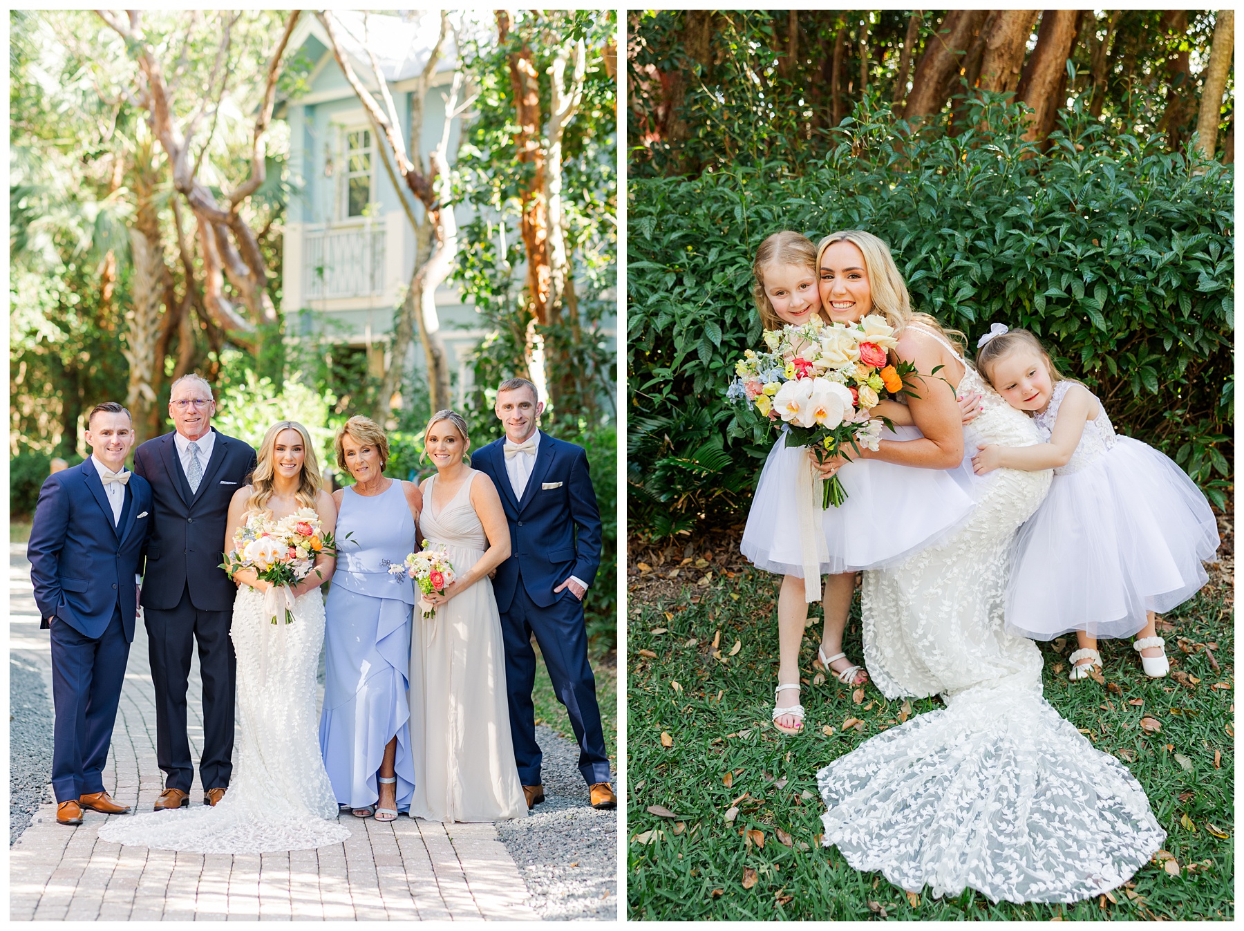 A Playa Largo Wedding Family Photos