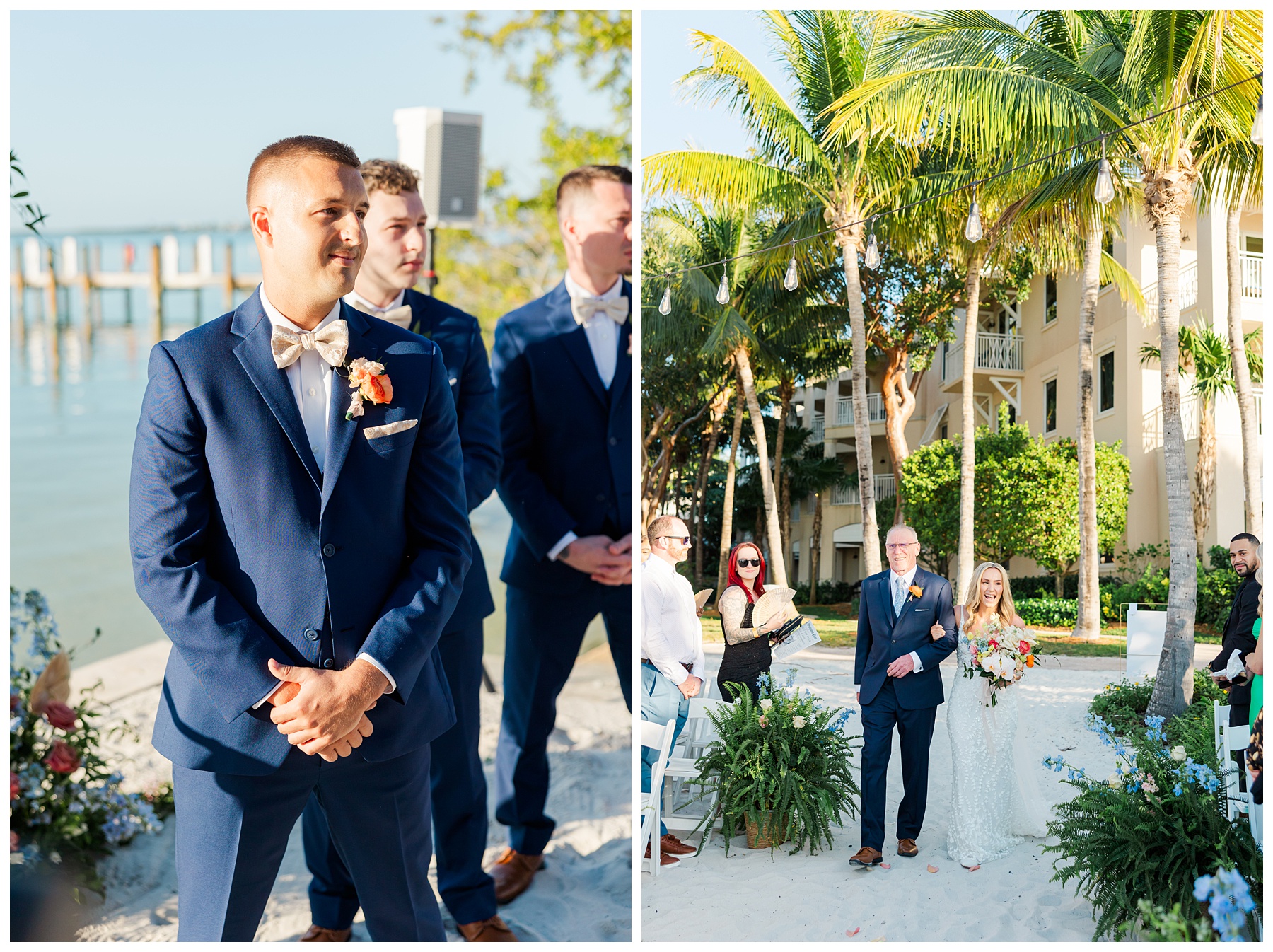 Playa Largo Wedding Beach Ceremony