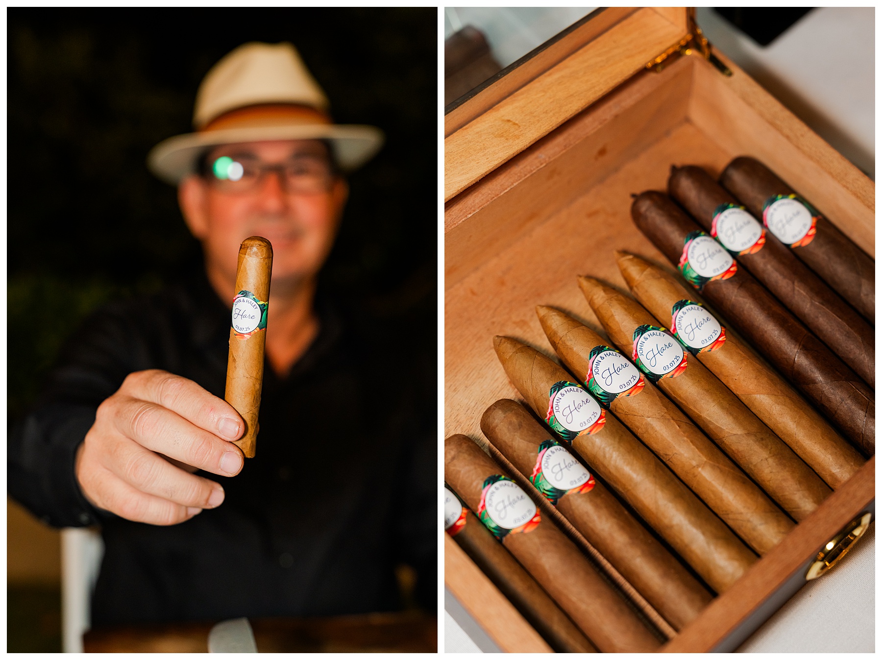 Playa Largo Wedding Reception Cigar Roller