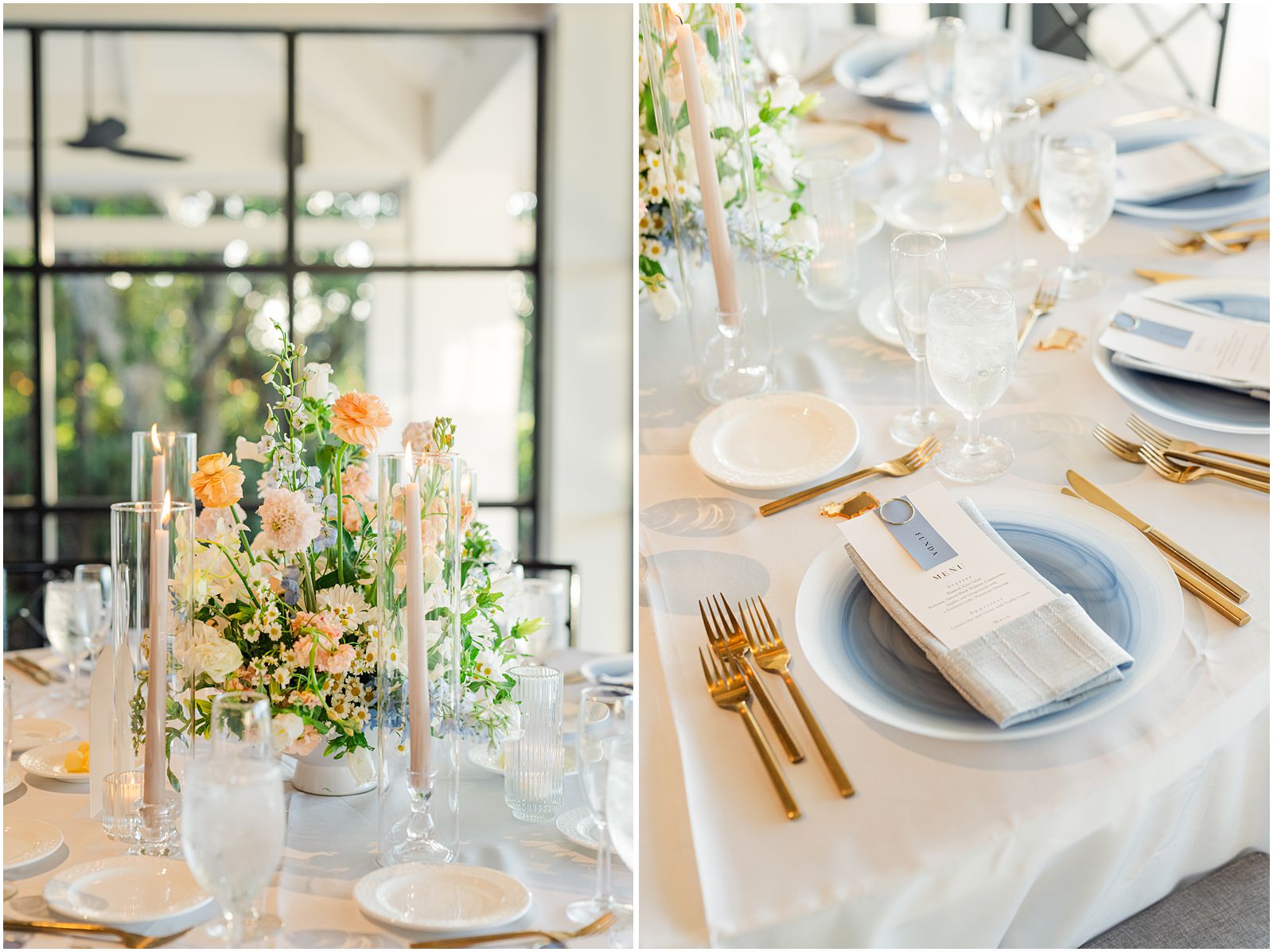 reception details at Bakers Cay